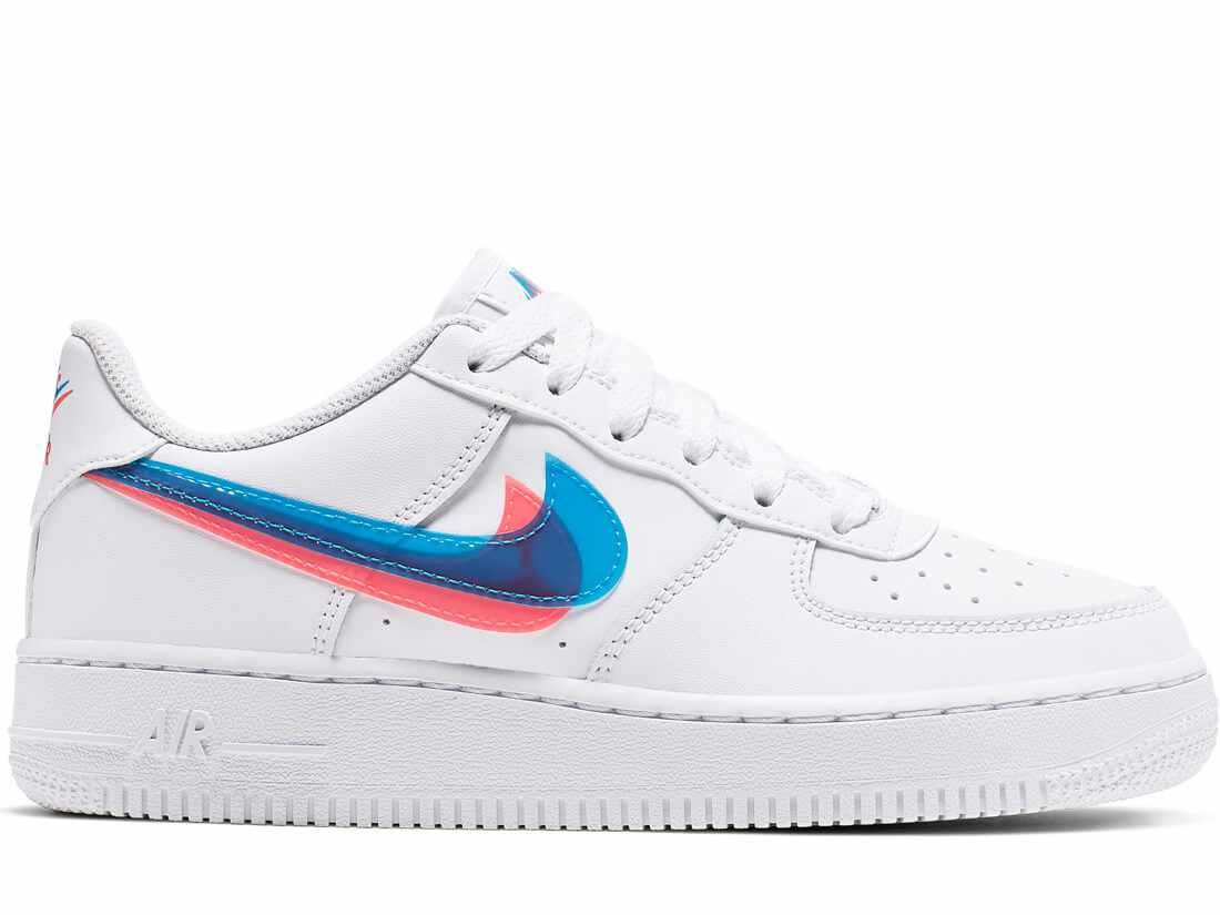 bright blue air force ones